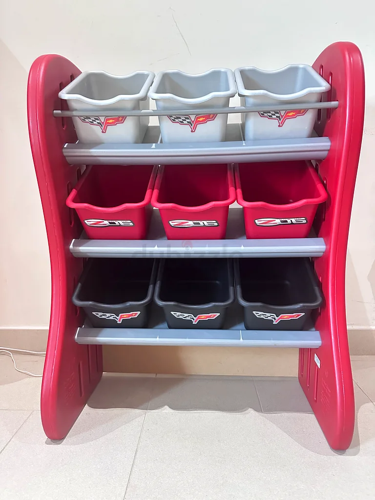 Kids Storage unit with 9 bins