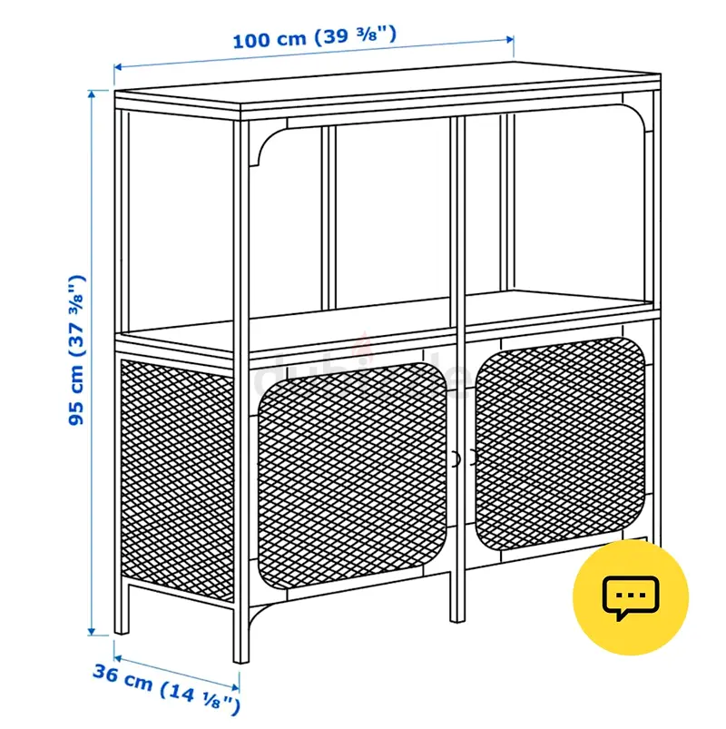 IKEA Fjallbo shelving unit