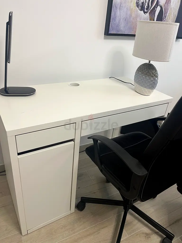 Ikea study desk and chair