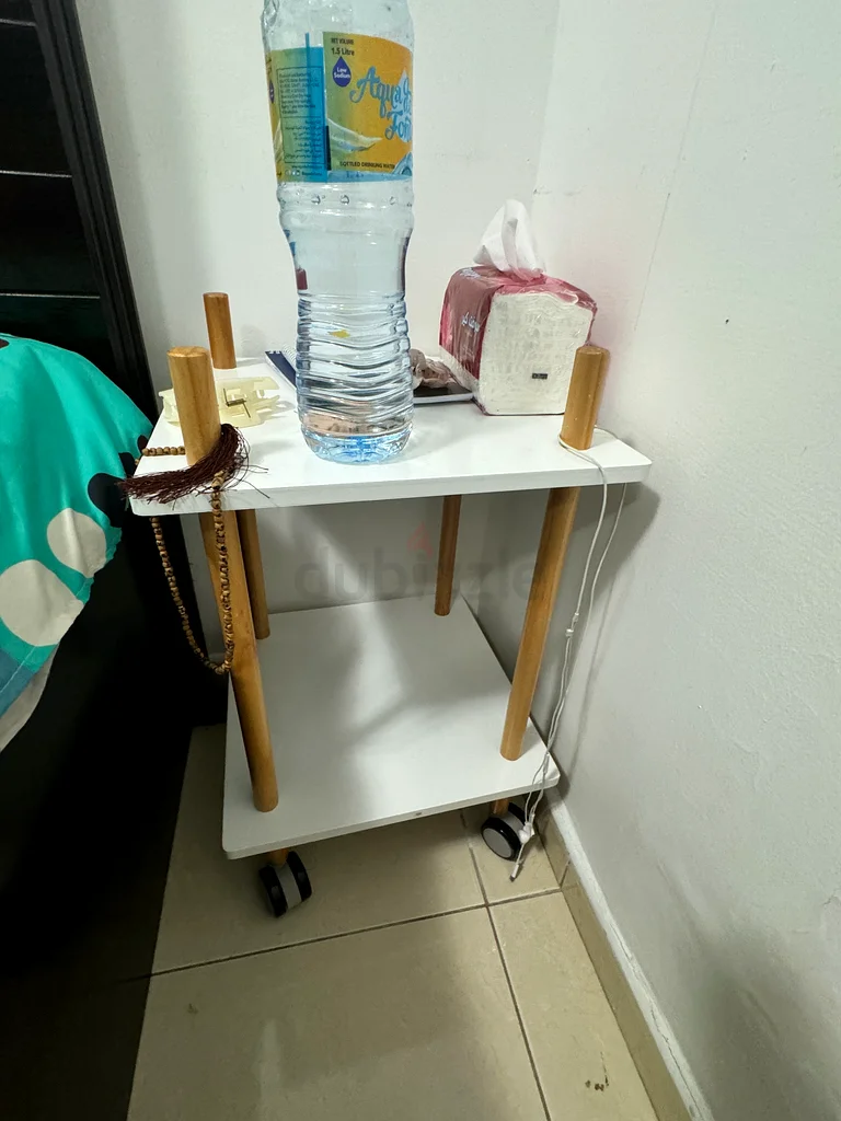 Bedside tables are for sale
