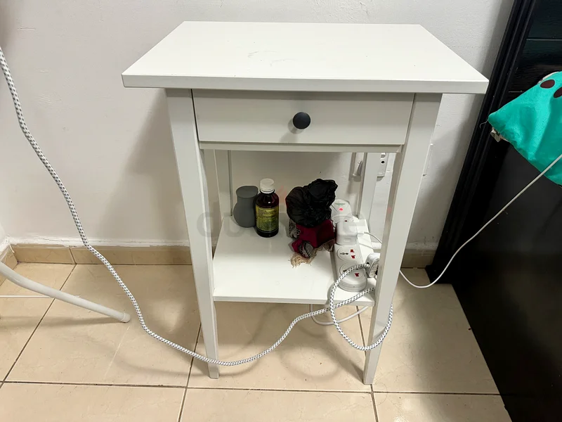 Bedside tables are for sale