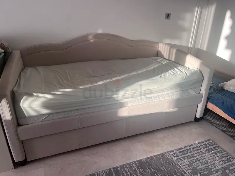 Sofa bed with mattress