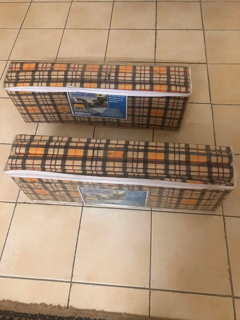 Folding Mattress Pair for Sale