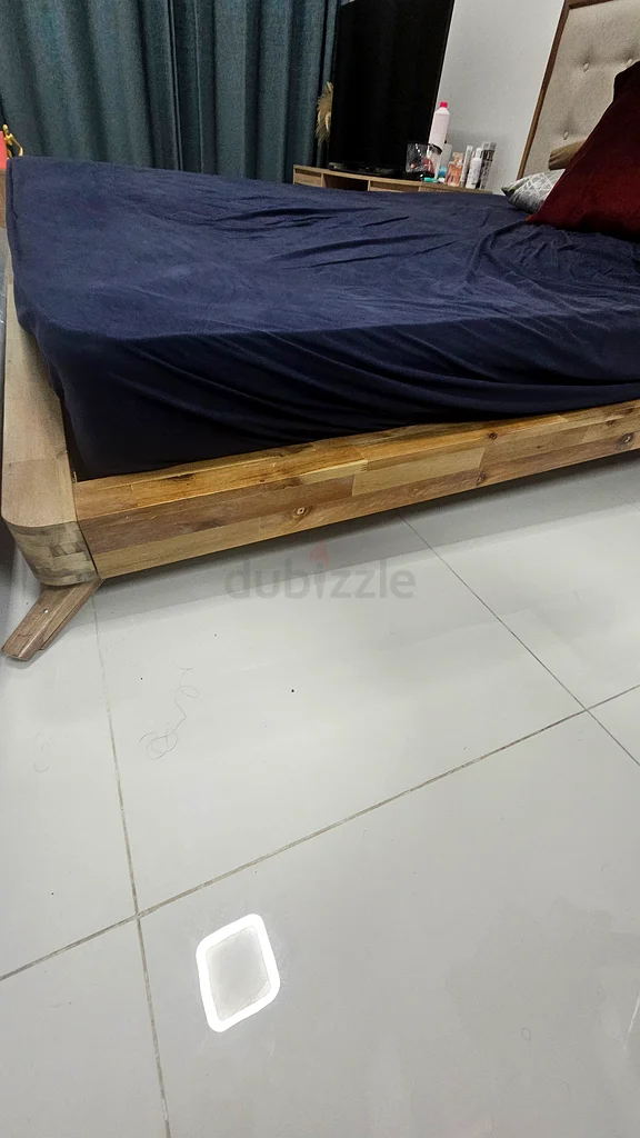 Queen Size Mattress with Bed