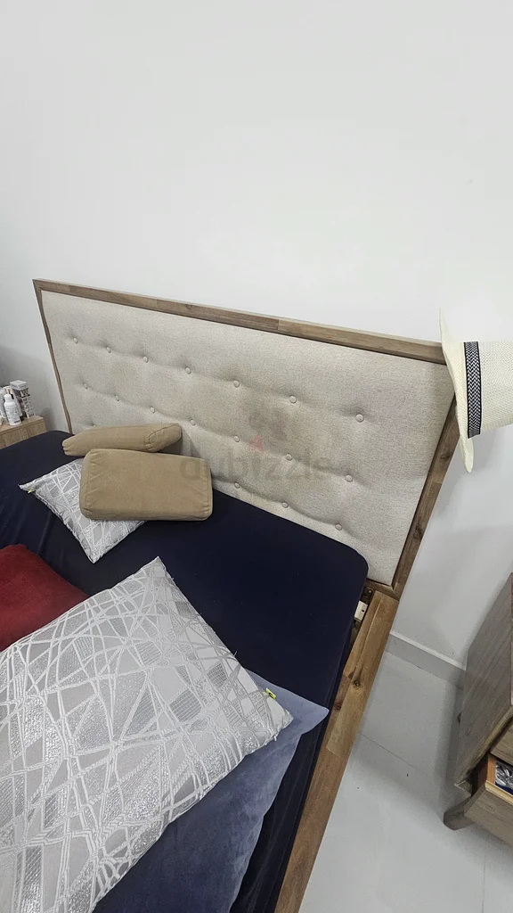 Queen Size Mattress with Bed