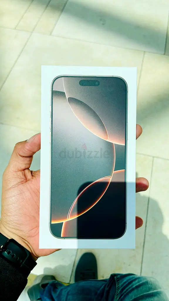 Iphone 16 Pro Max 256 Desert Titanium TDRA UAE From Apple Store