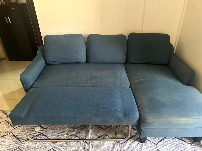 L Shape sofa convertable bed
