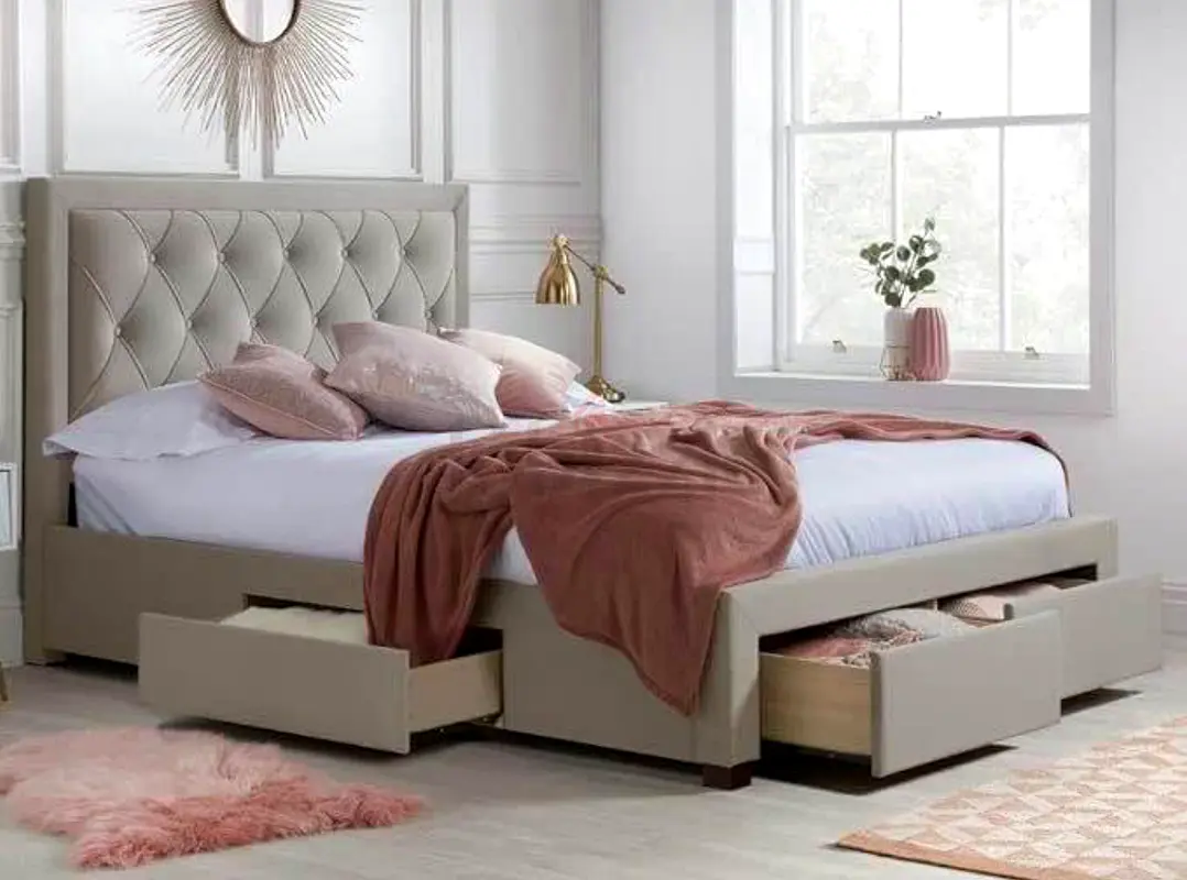 Customised Brand New Queen Size Bed with Drawers