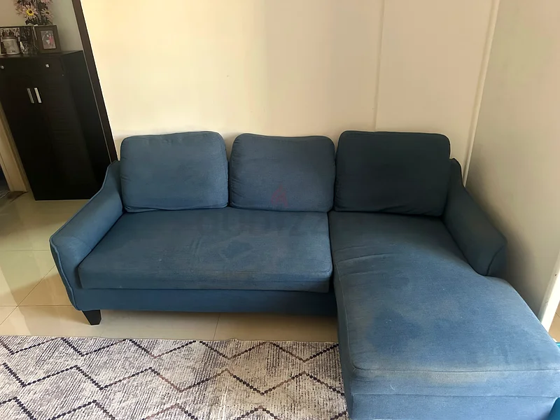 L Shape sofa convertable bed