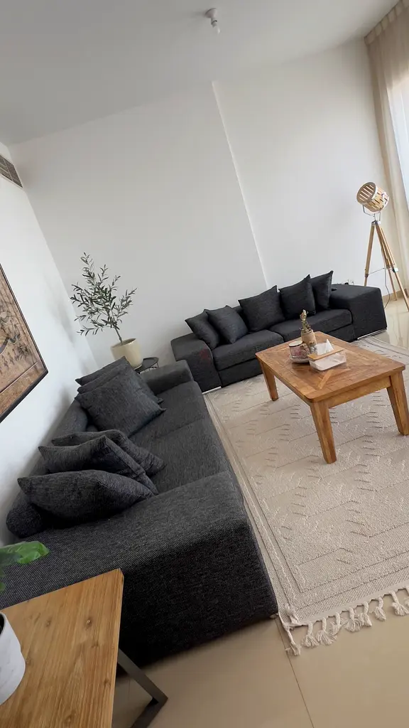 The one 2 sofas for sale grey color