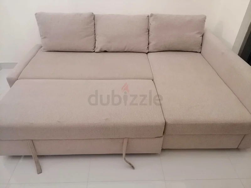 Delivery charge only 100 Ikea brand sofa bed with storage