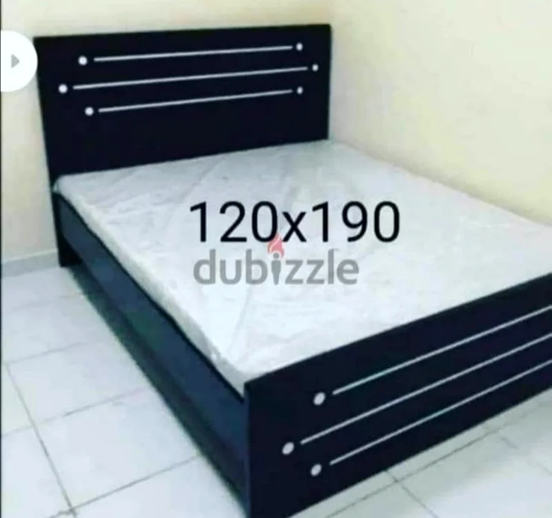 Double size 120/190 bed with mattress available