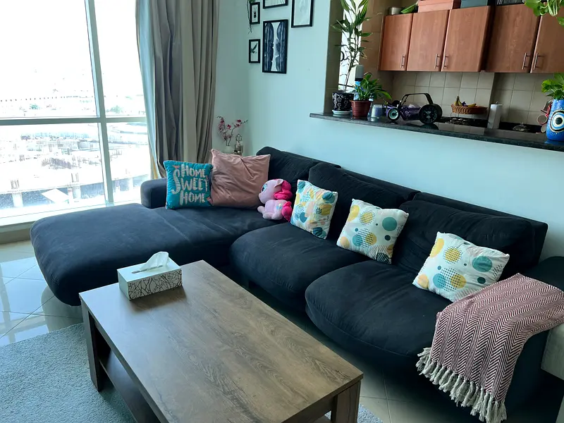 Lshape sofa in very good condition.