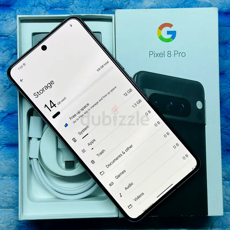 GOOGLE PIXEL 8PRO 128GB STORAGE BLACK COLOR