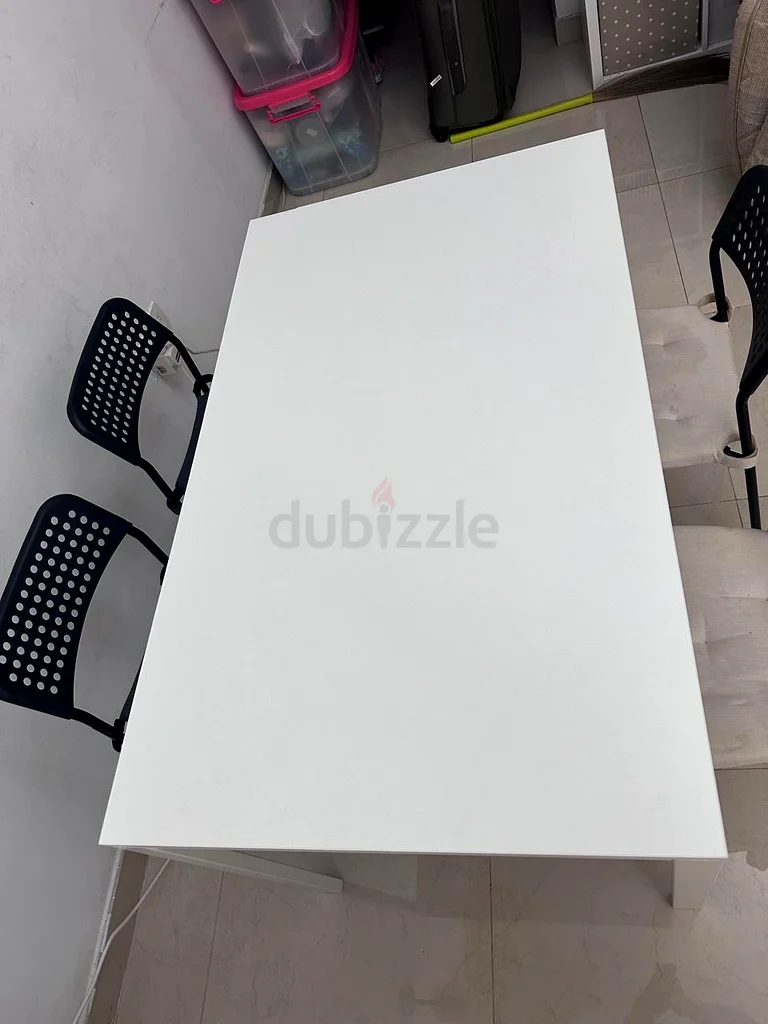 IKEA DINNING TABLE AND CHAIRS