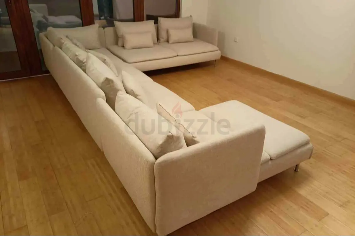 Brand new condition Ikea Soderhim Ushape sofa beige