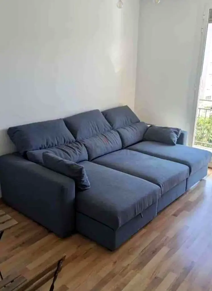 Brand new condition Eskilstuna lshape ikea sofa bed under storage