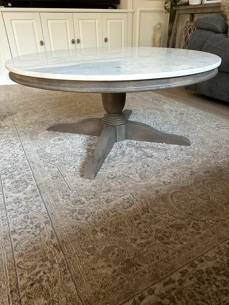 Pottery Barn Alexandra Marble Coffee Table