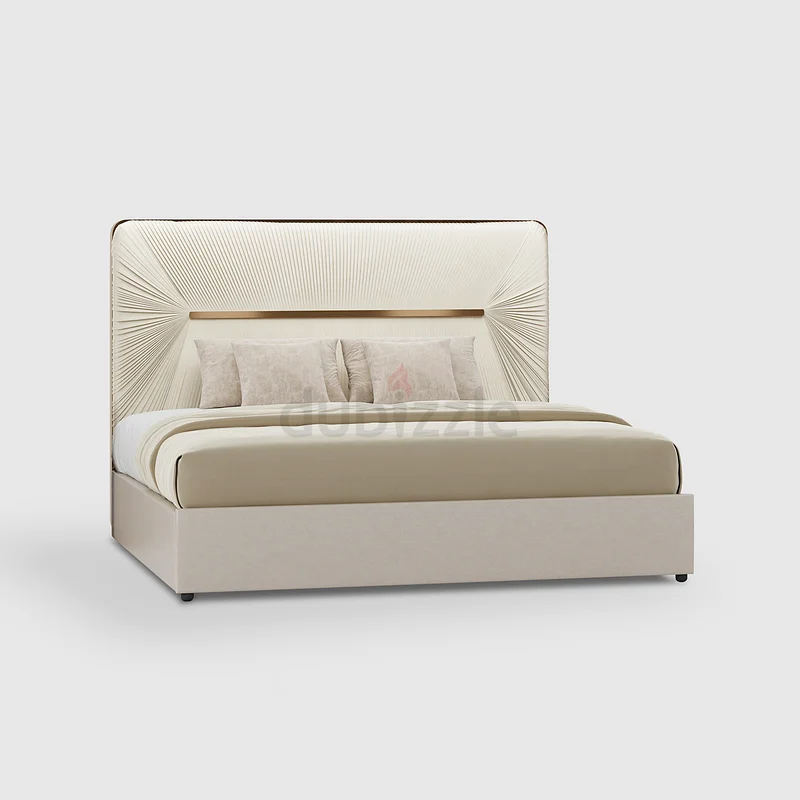 Super King Bed, Upholstered in Fabric