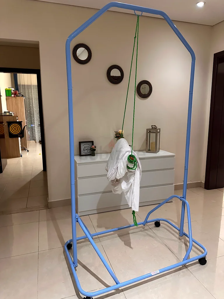 Baby swing cradle available with the brand new cloth