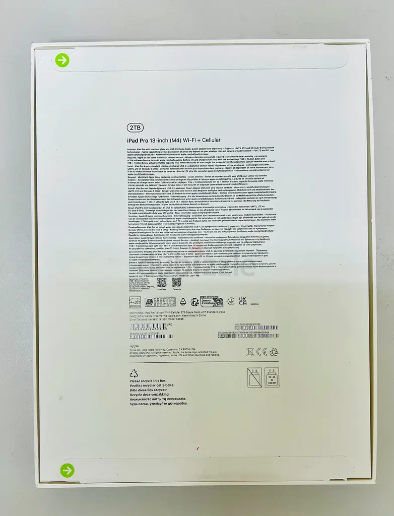 iPad Pro M4 2024 13 inch 2TB (WiFi Cellular)