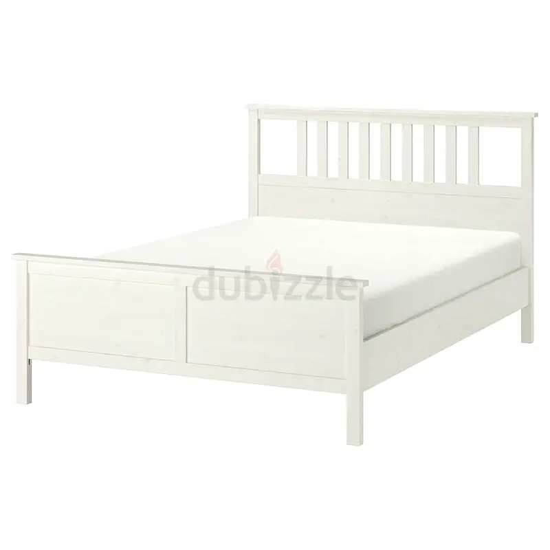IKEA Hemnes king size bed with mattress for sale