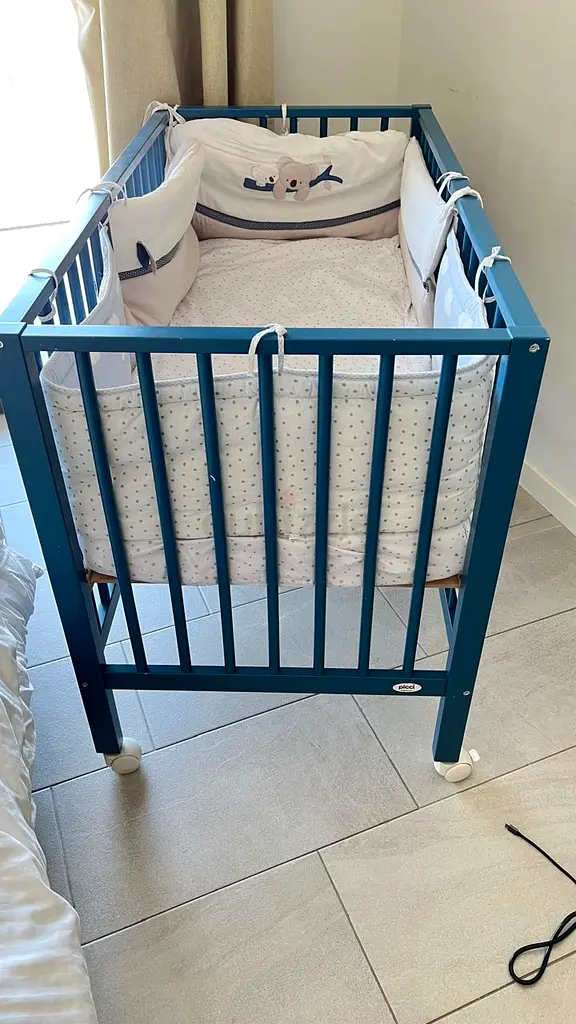 Picci Italian Designer Baby Bed Set with Changing Table