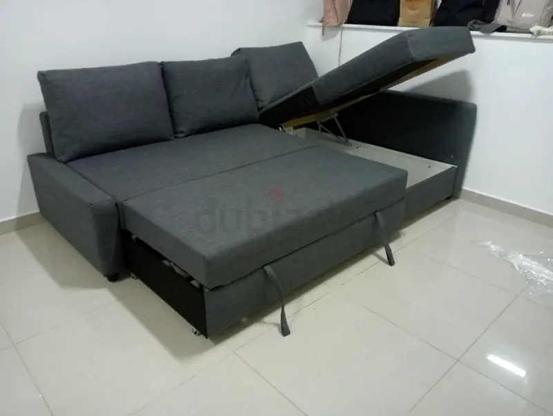 Selling sofa bed with storage