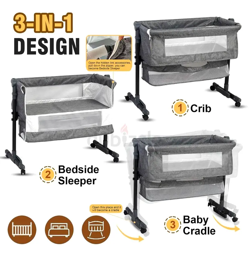 Baby bedside Crib/Cradle