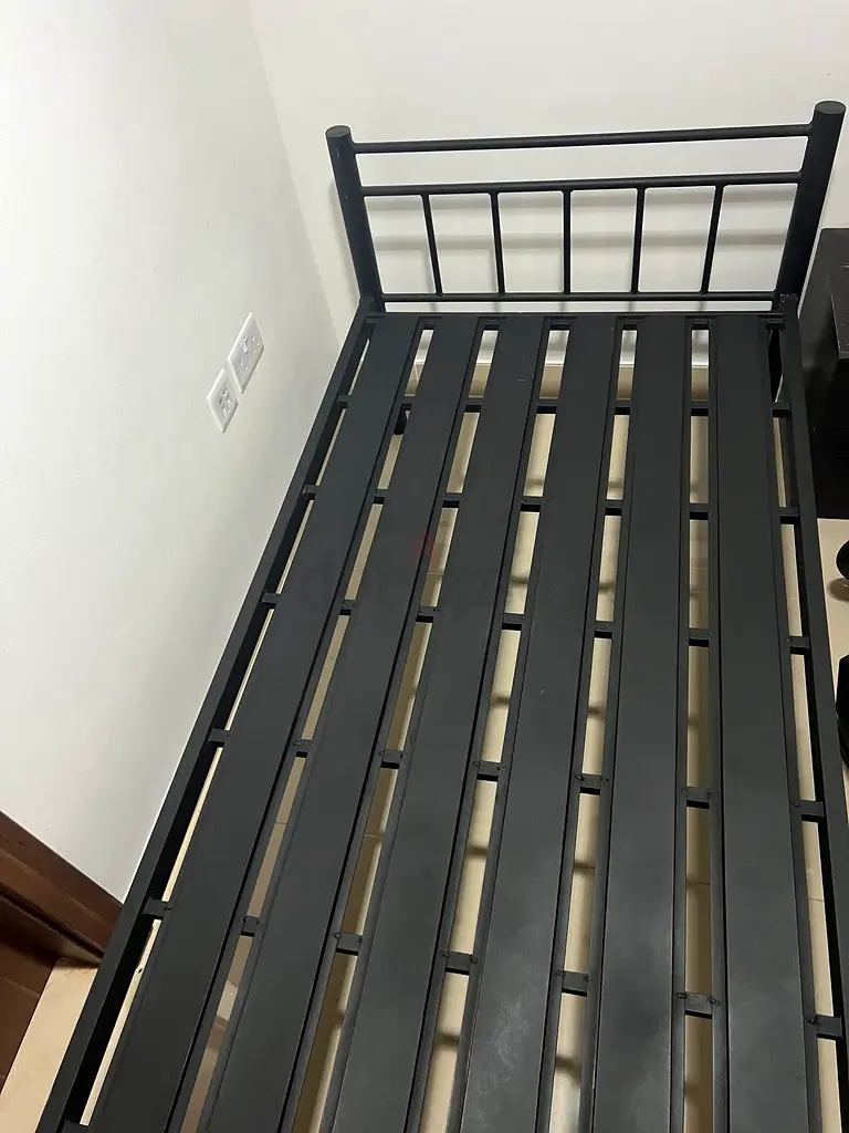 Heavy duty single bed for sale 130 AED