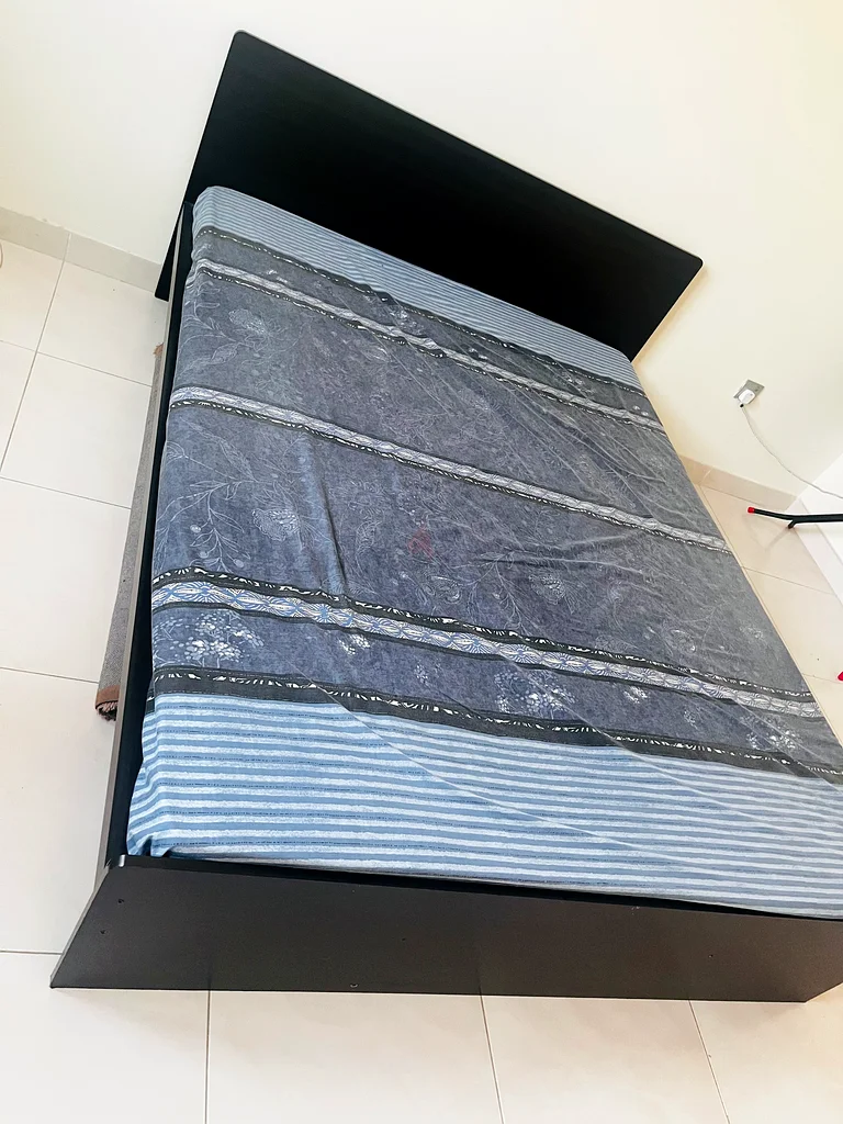 Queen size and Cot and Mattress