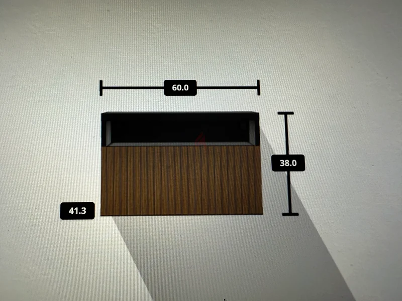 BESTA Bed Side Table Wall Mounted URGENT SALE