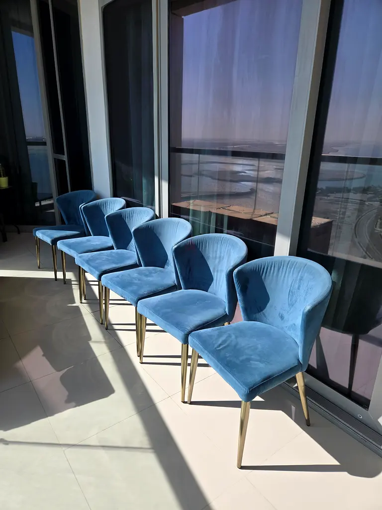 6 Dining chairs for sale