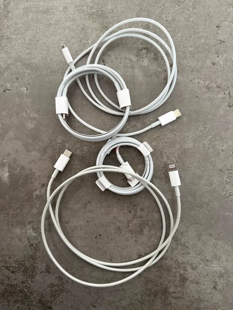 iPhone cables USB‑C to Lightning Cable